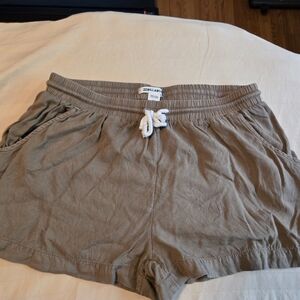 Zara Women's Athletic Tan Shorts